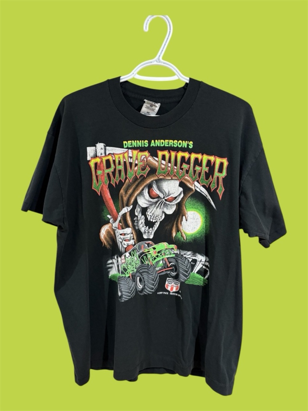 90s VINTAGE GRAVE DIGGER T SHIRT